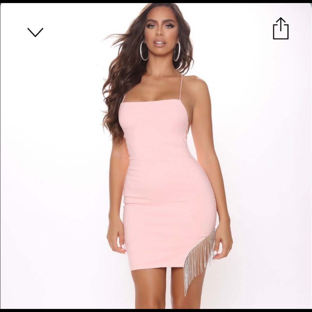 Fashion Nova Tall Borrowed Hearts Dress